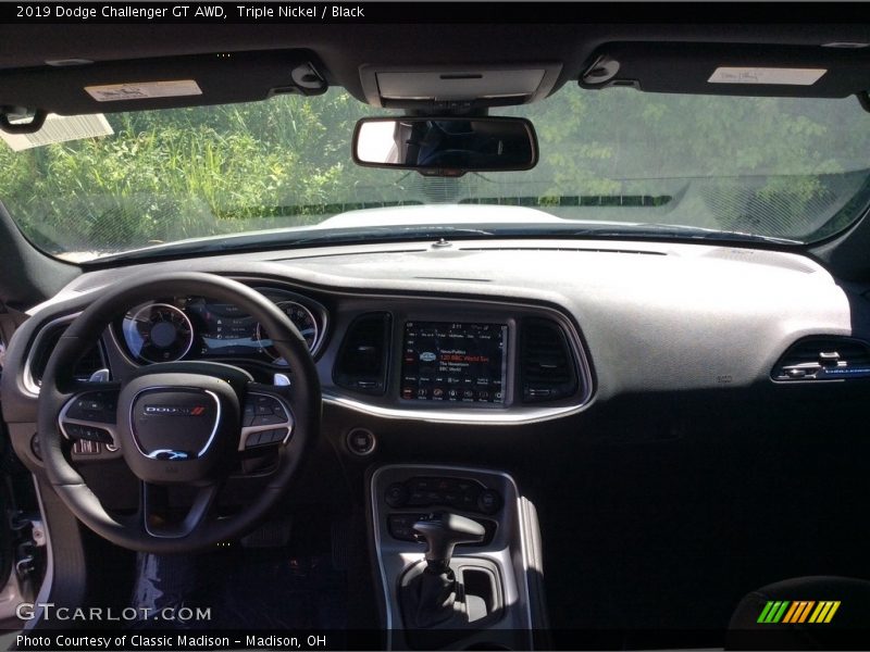 Triple Nickel / Black 2019 Dodge Challenger GT AWD