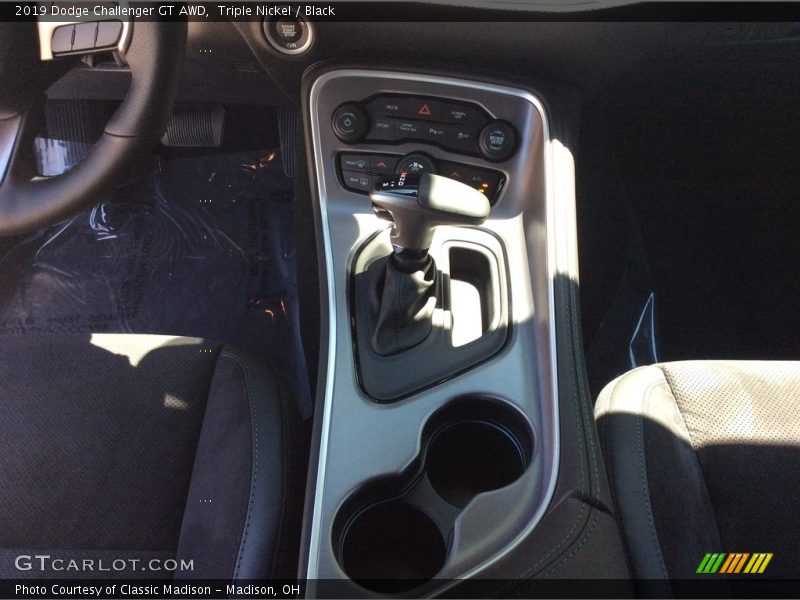 Triple Nickel / Black 2019 Dodge Challenger GT AWD