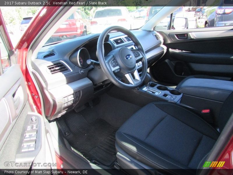 Venetian Red Pearl / Slate Black 2017 Subaru Outback 2.5i