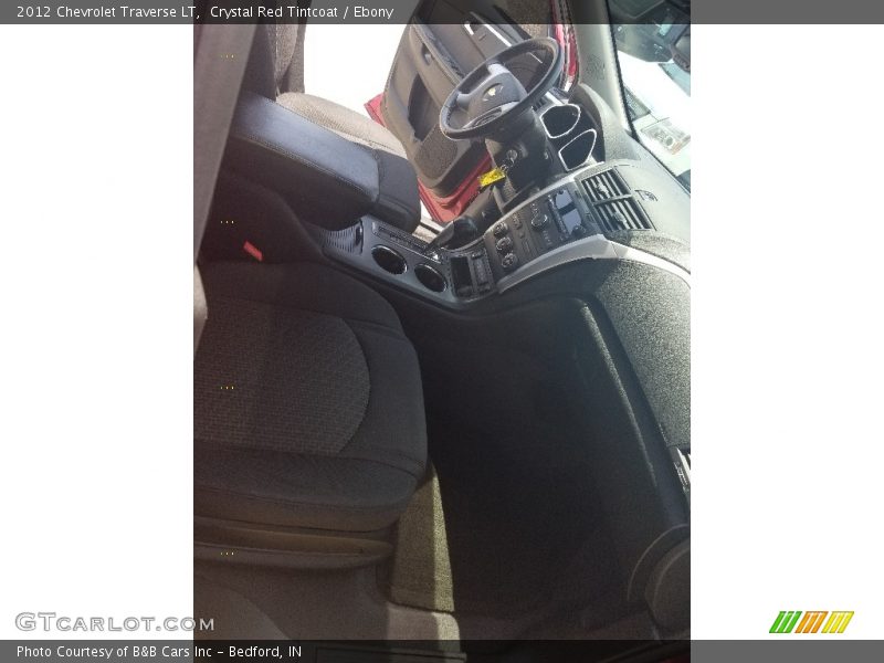Crystal Red Tintcoat / Ebony 2012 Chevrolet Traverse LT