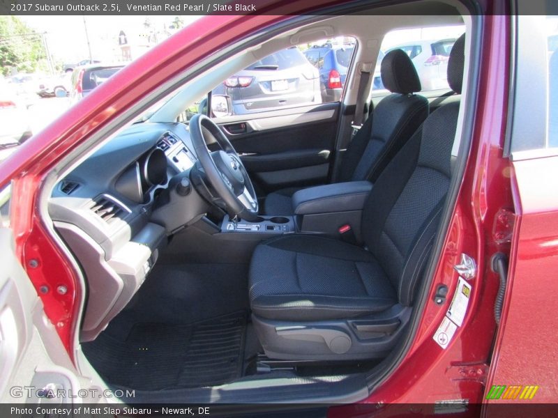 Venetian Red Pearl / Slate Black 2017 Subaru Outback 2.5i