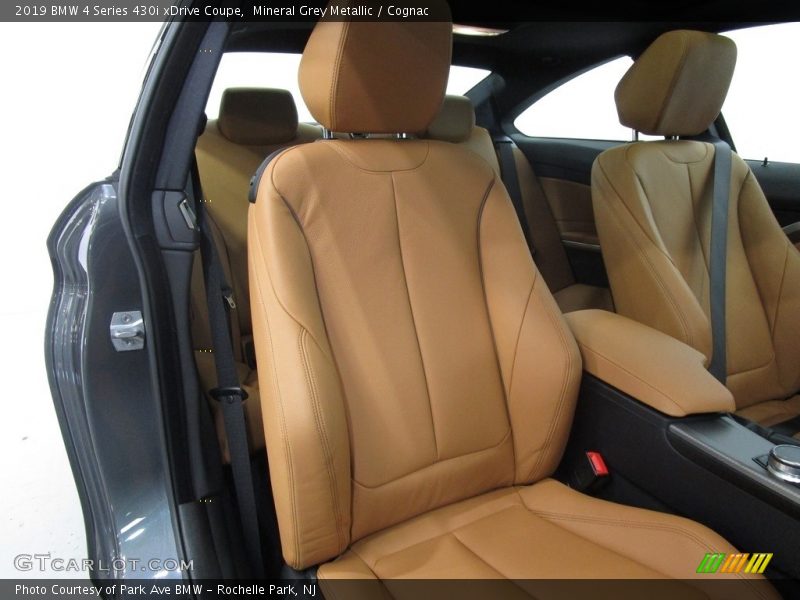 Mineral Grey Metallic / Cognac 2019 BMW 4 Series 430i xDrive Coupe