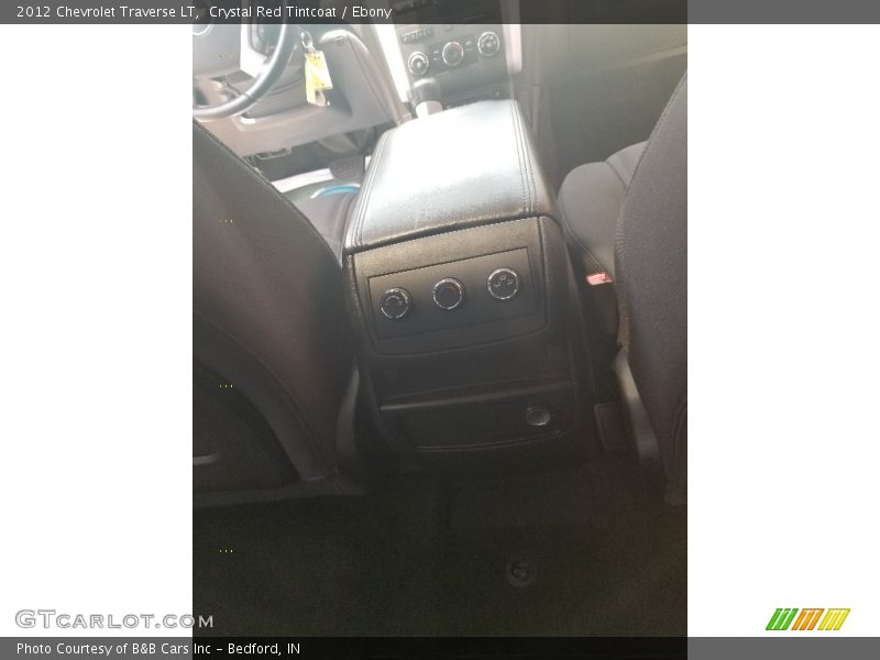 Crystal Red Tintcoat / Ebony 2012 Chevrolet Traverse LT