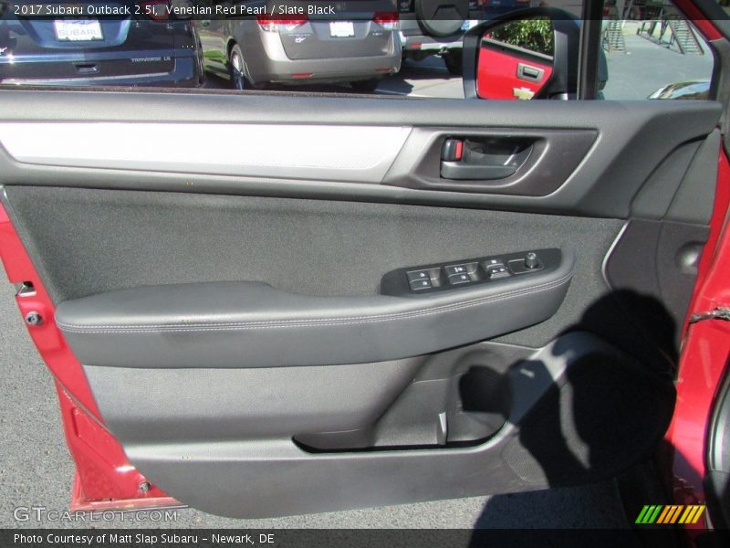 Venetian Red Pearl / Slate Black 2017 Subaru Outback 2.5i