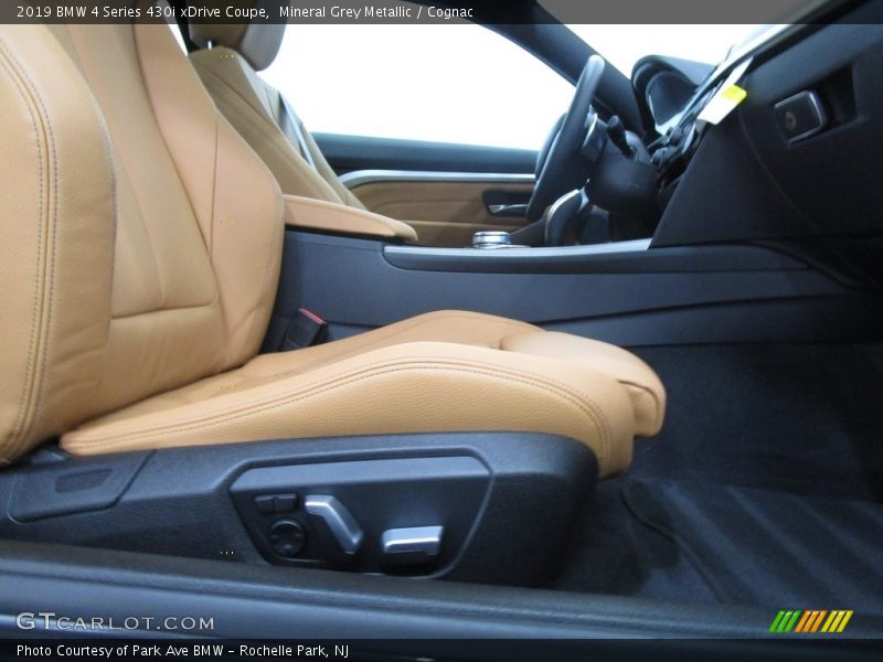 Mineral Grey Metallic / Cognac 2019 BMW 4 Series 430i xDrive Coupe
