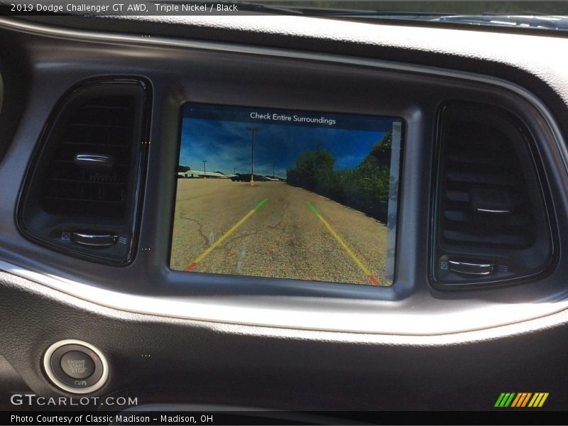 Triple Nickel / Black 2019 Dodge Challenger GT AWD