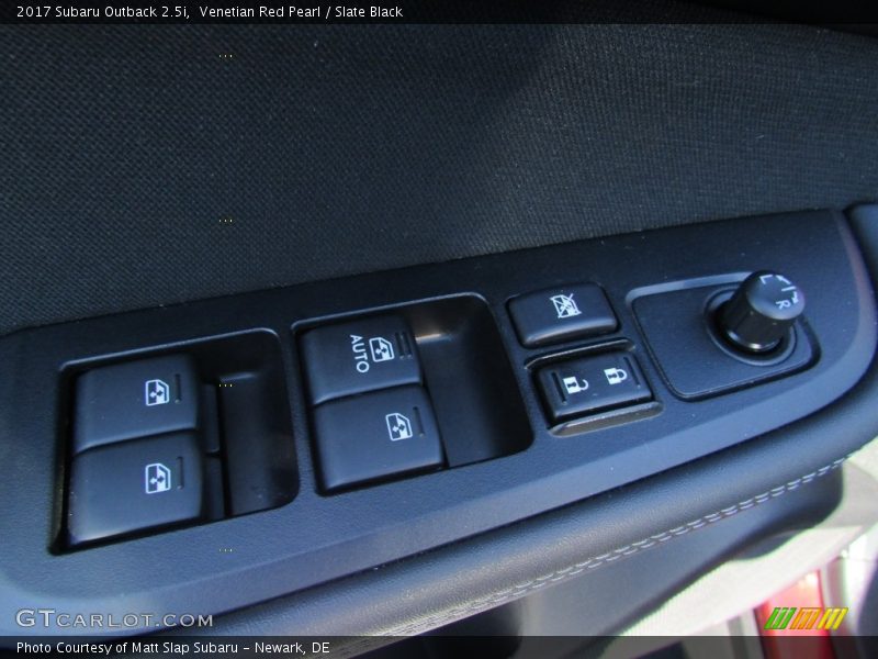 Venetian Red Pearl / Slate Black 2017 Subaru Outback 2.5i