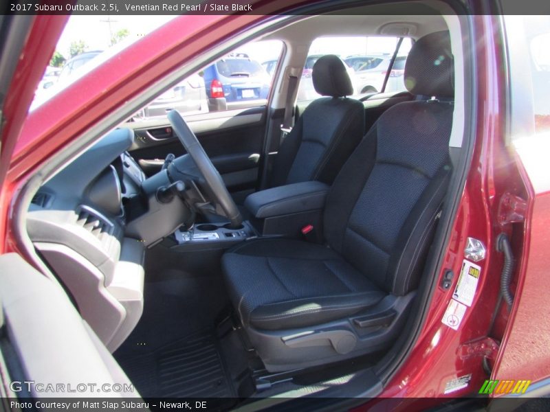 Venetian Red Pearl / Slate Black 2017 Subaru Outback 2.5i