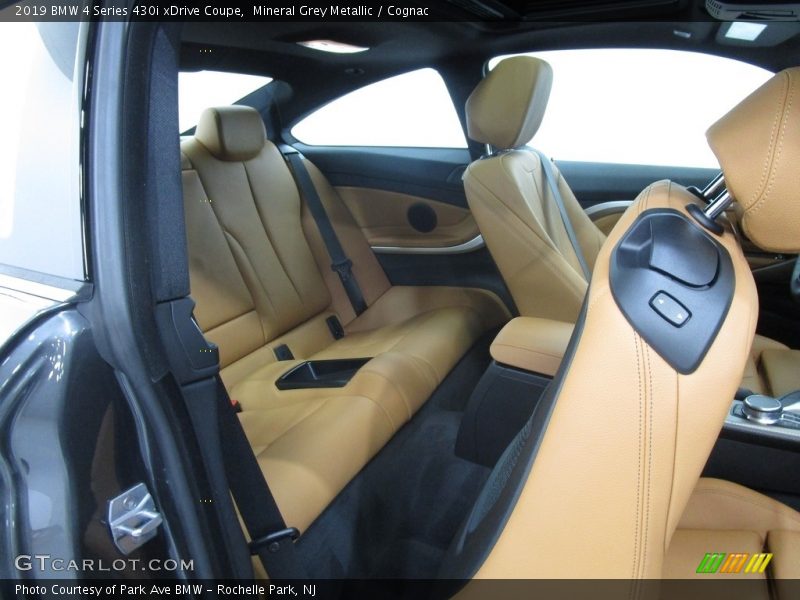 Mineral Grey Metallic / Cognac 2019 BMW 4 Series 430i xDrive Coupe