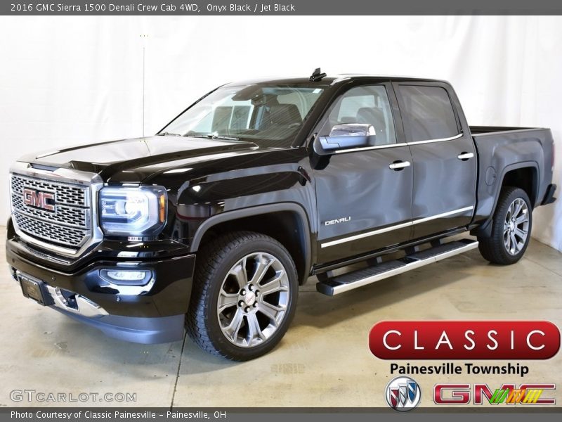 Onyx Black / Jet Black 2016 GMC Sierra 1500 Denali Crew Cab 4WD