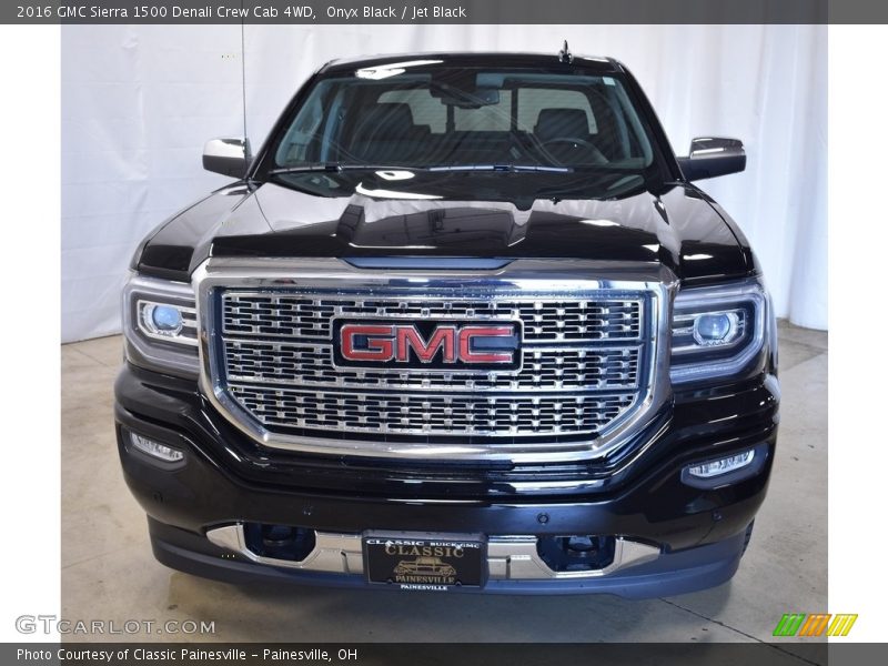 Onyx Black / Jet Black 2016 GMC Sierra 1500 Denali Crew Cab 4WD