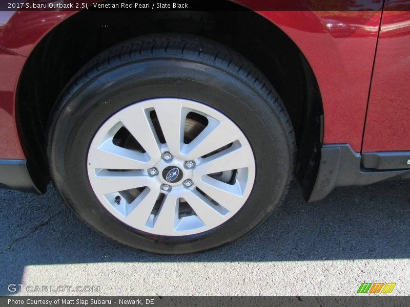 Venetian Red Pearl / Slate Black 2017 Subaru Outback 2.5i