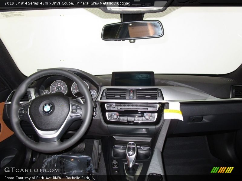Mineral Grey Metallic / Cognac 2019 BMW 4 Series 430i xDrive Coupe