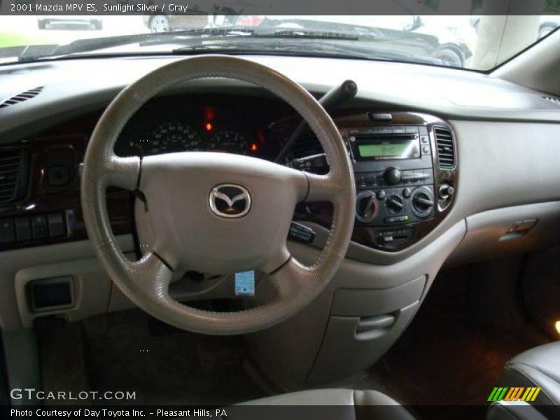 Sunlight Silver / Gray 2001 Mazda MPV ES