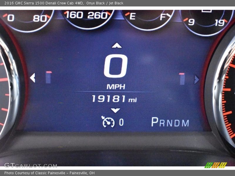 Onyx Black / Jet Black 2016 GMC Sierra 1500 Denali Crew Cab 4WD