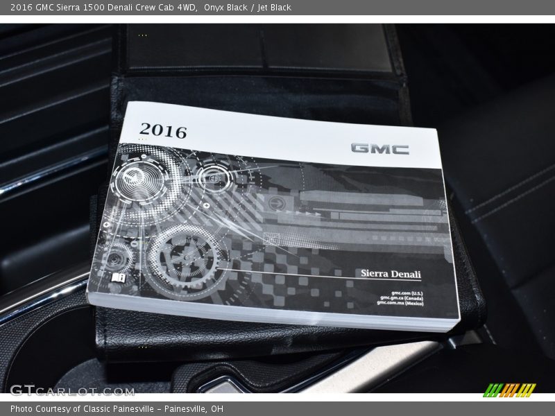 Onyx Black / Jet Black 2016 GMC Sierra 1500 Denali Crew Cab 4WD