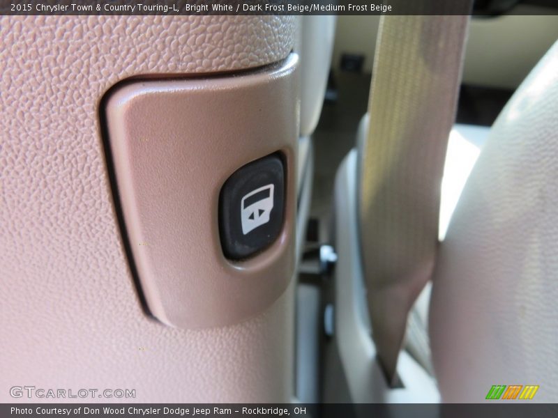 Bright White / Dark Frost Beige/Medium Frost Beige 2015 Chrysler Town & Country Touring-L