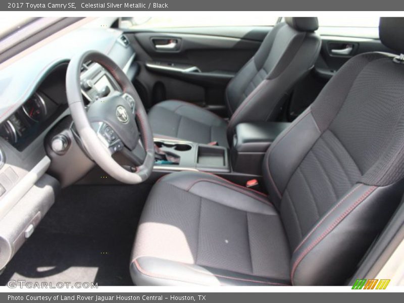 Celestial Silver Metallic / Black 2017 Toyota Camry SE