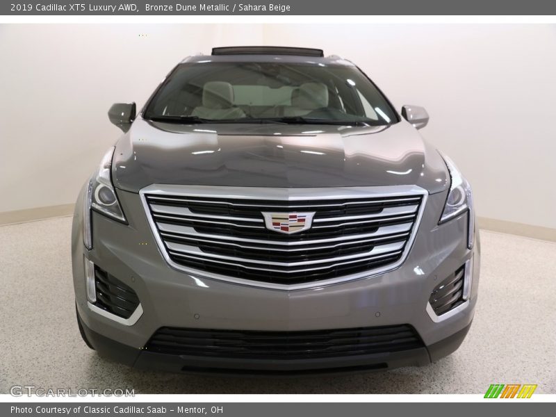 Bronze Dune Metallic / Sahara Beige 2019 Cadillac XT5 Luxury AWD