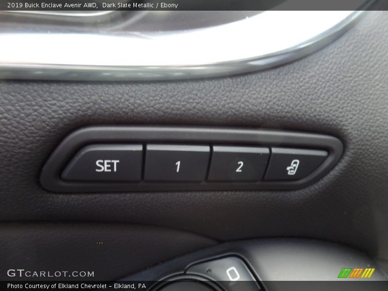 Dark Slate Metallic / Ebony 2019 Buick Enclave Avenir AWD