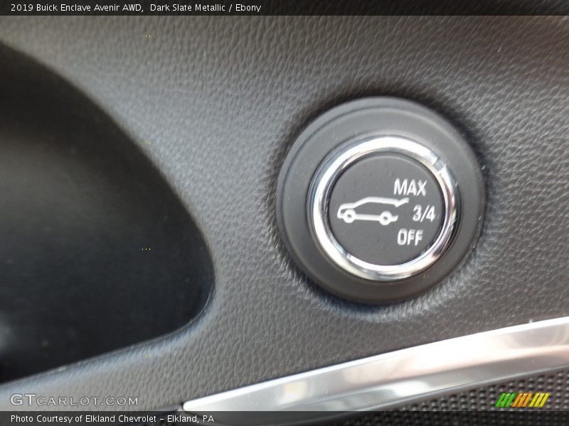 Dark Slate Metallic / Ebony 2019 Buick Enclave Avenir AWD