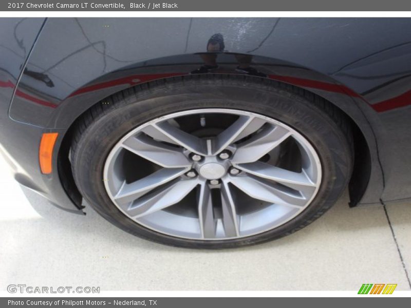 Black / Jet Black 2017 Chevrolet Camaro LT Convertible