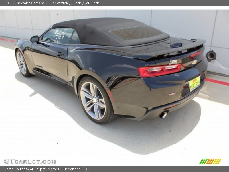 Black / Jet Black 2017 Chevrolet Camaro LT Convertible