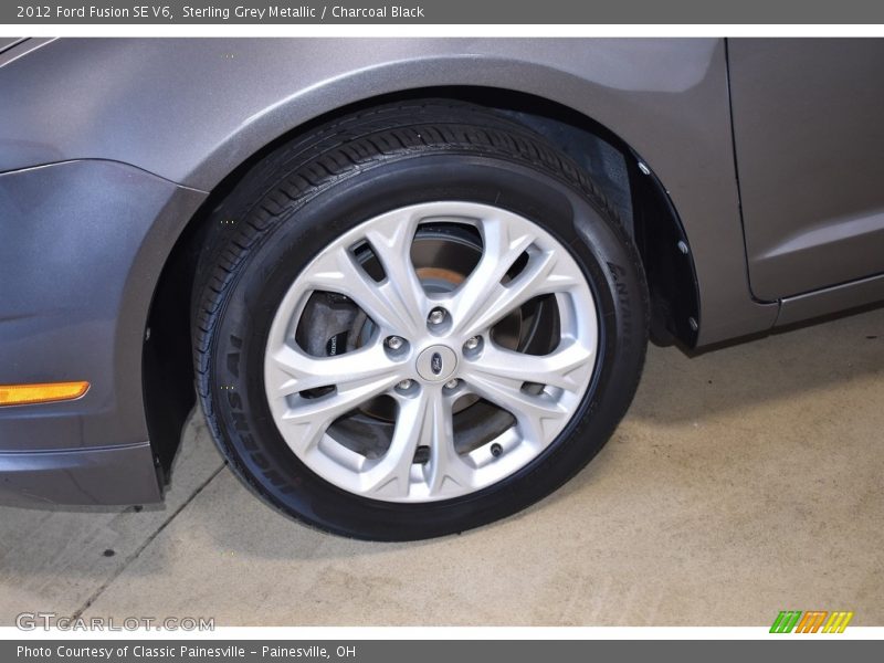 Sterling Grey Metallic / Charcoal Black 2012 Ford Fusion SE V6