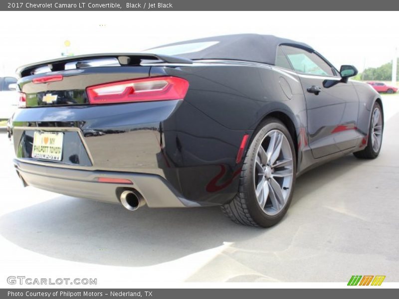 Black / Jet Black 2017 Chevrolet Camaro LT Convertible