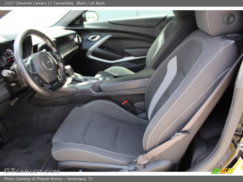 Black / Jet Black 2017 Chevrolet Camaro LT Convertible