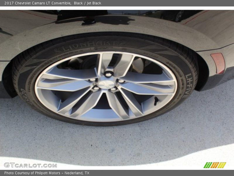 Black / Jet Black 2017 Chevrolet Camaro LT Convertible