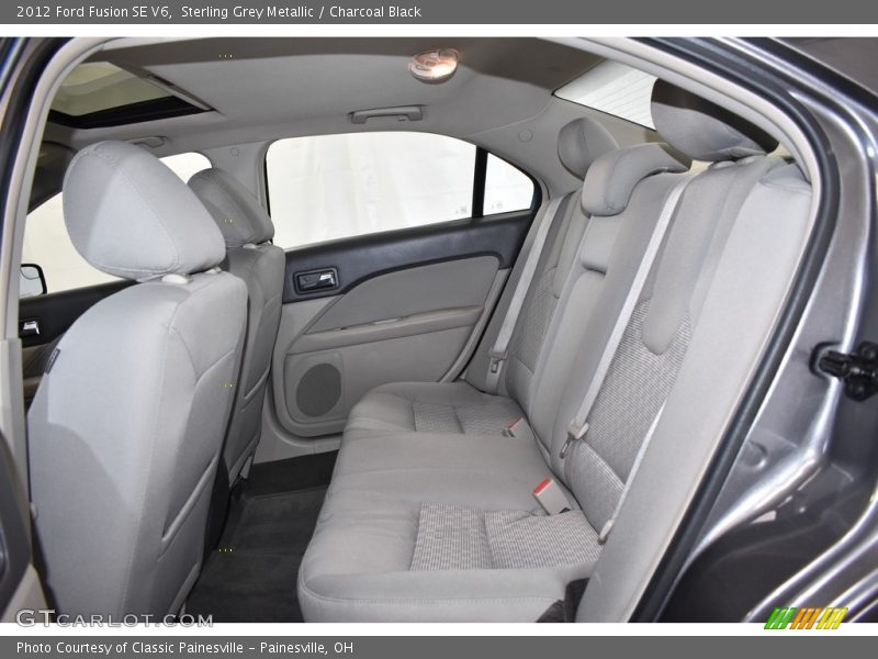 Sterling Grey Metallic / Charcoal Black 2012 Ford Fusion SE V6