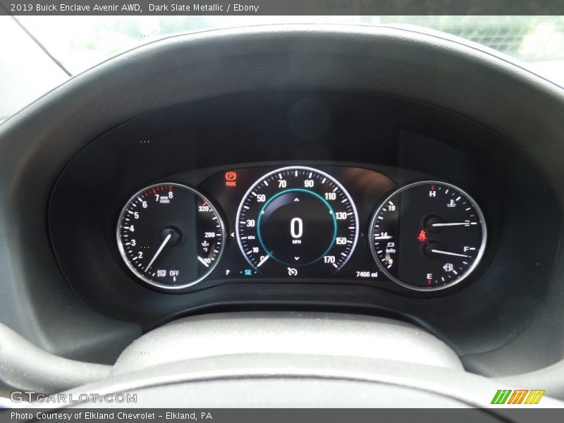 Dark Slate Metallic / Ebony 2019 Buick Enclave Avenir AWD