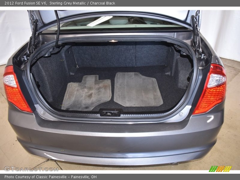 Sterling Grey Metallic / Charcoal Black 2012 Ford Fusion SE V6