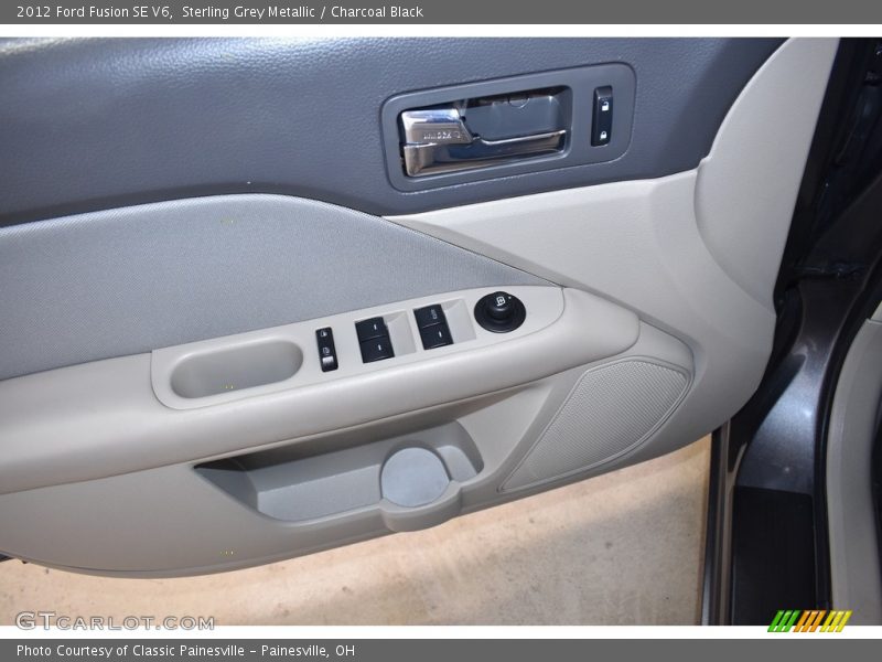 Sterling Grey Metallic / Charcoal Black 2012 Ford Fusion SE V6