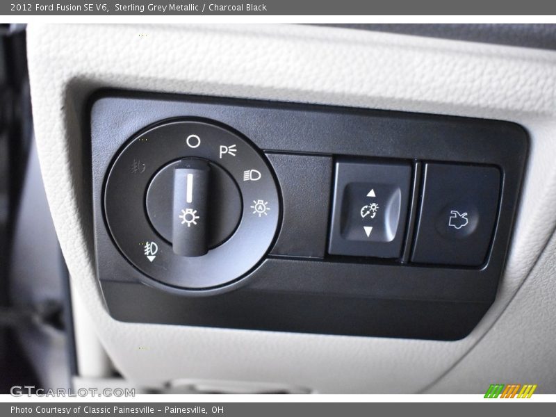Sterling Grey Metallic / Charcoal Black 2012 Ford Fusion SE V6