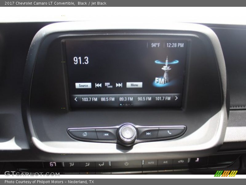 Black / Jet Black 2017 Chevrolet Camaro LT Convertible