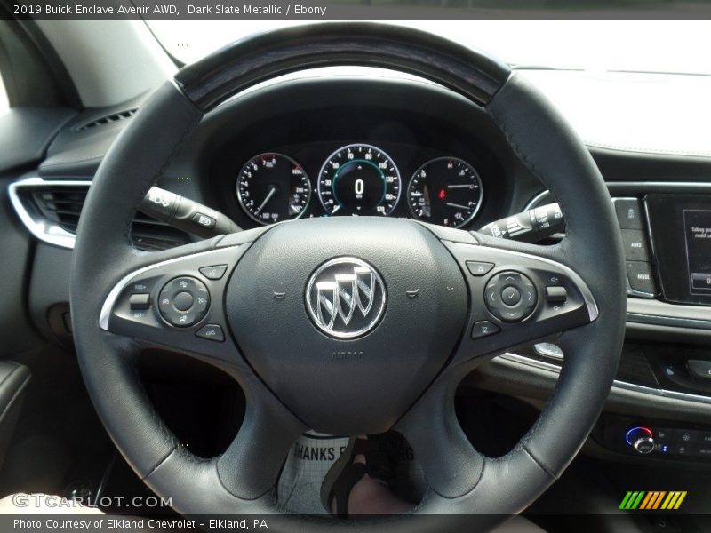 Dark Slate Metallic / Ebony 2019 Buick Enclave Avenir AWD
