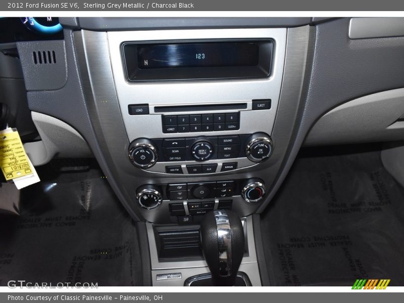 Sterling Grey Metallic / Charcoal Black 2012 Ford Fusion SE V6