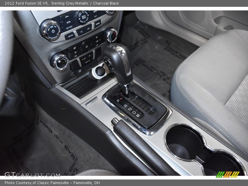 Sterling Grey Metallic / Charcoal Black 2012 Ford Fusion SE V6