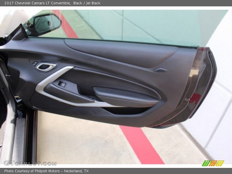 Black / Jet Black 2017 Chevrolet Camaro LT Convertible