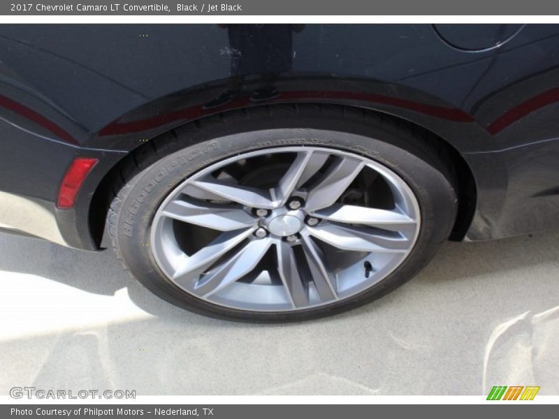 Black / Jet Black 2017 Chevrolet Camaro LT Convertible
