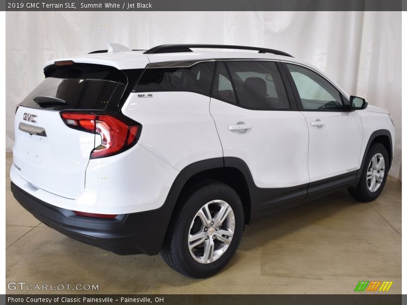 Summit White / Jet Black 2019 GMC Terrain SLE