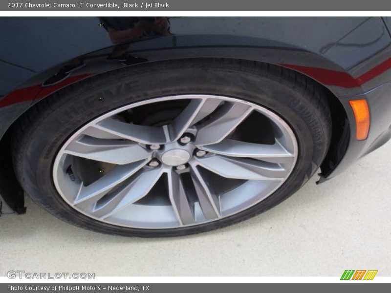 Black / Jet Black 2017 Chevrolet Camaro LT Convertible