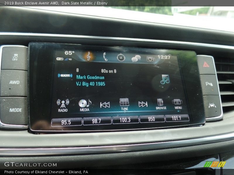 Dark Slate Metallic / Ebony 2019 Buick Enclave Avenir AWD