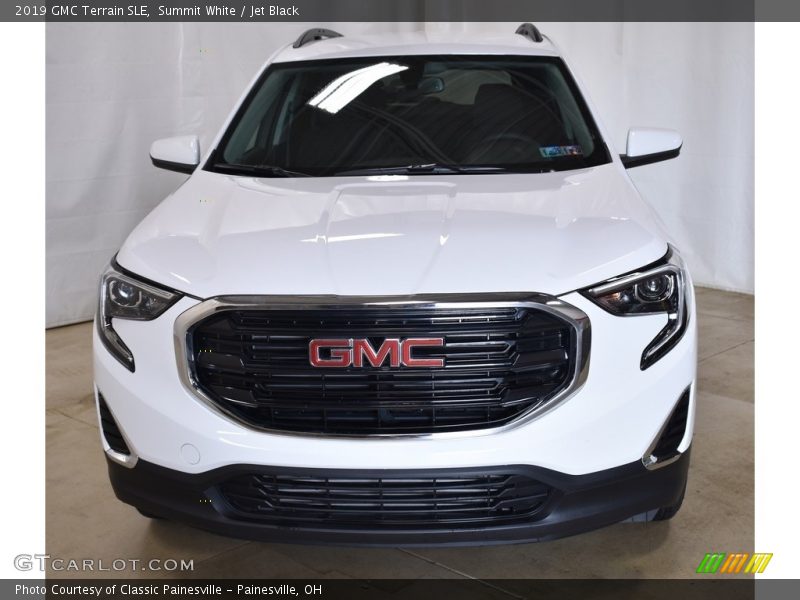 Summit White / Jet Black 2019 GMC Terrain SLE