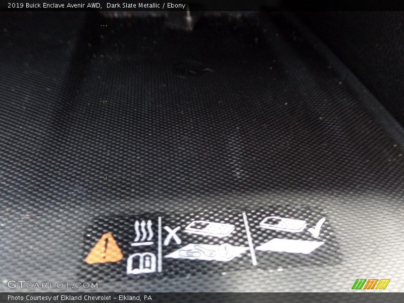 Dark Slate Metallic / Ebony 2019 Buick Enclave Avenir AWD