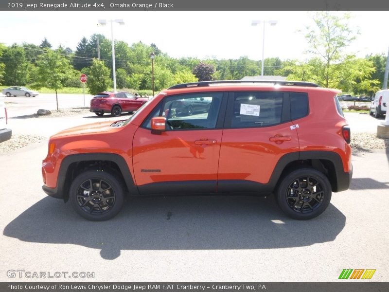 Omaha Orange / Black 2019 Jeep Renegade Altitude 4x4