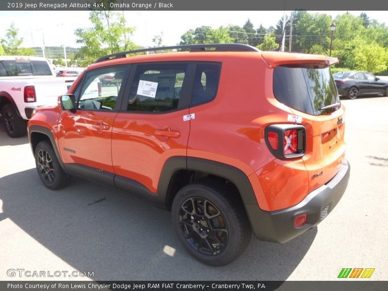 Omaha Orange / Black 2019 Jeep Renegade Altitude 4x4