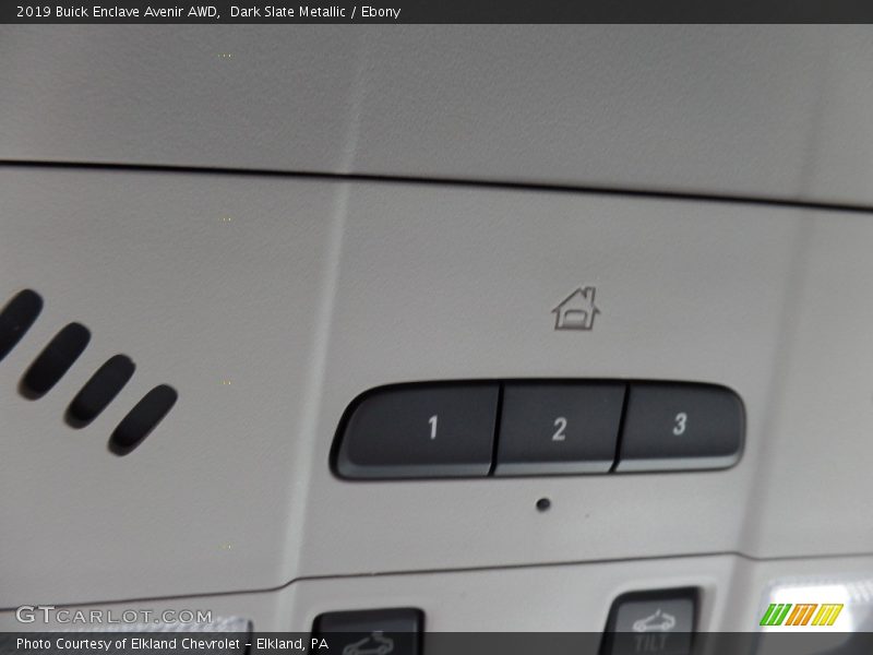 Dark Slate Metallic / Ebony 2019 Buick Enclave Avenir AWD